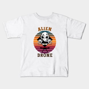 Alien Drone Kids T-Shirt